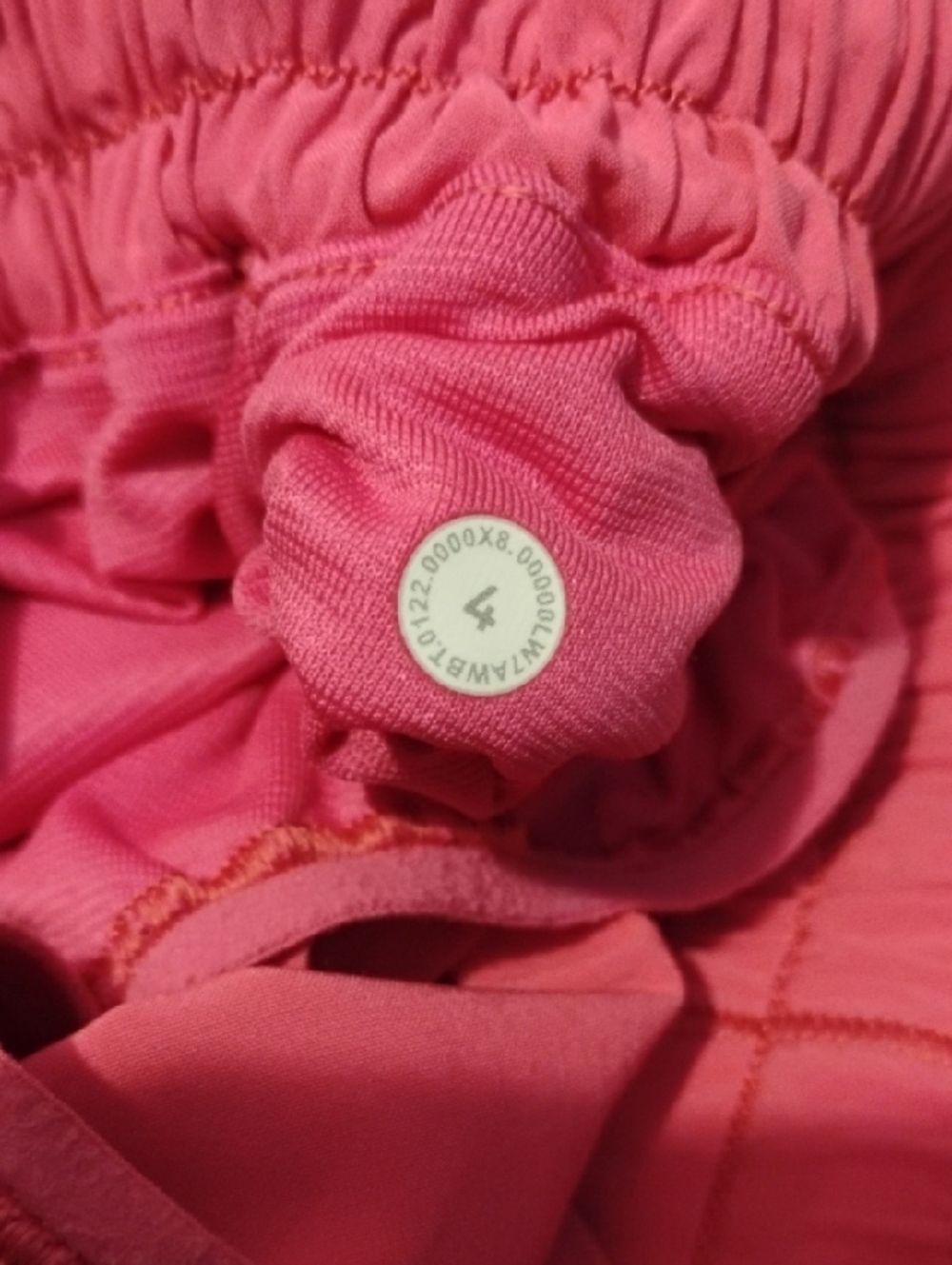 lululemon athletica Sonic Pink Hotty Hot Shorts. Women's size 4. - Picture 9 of 11